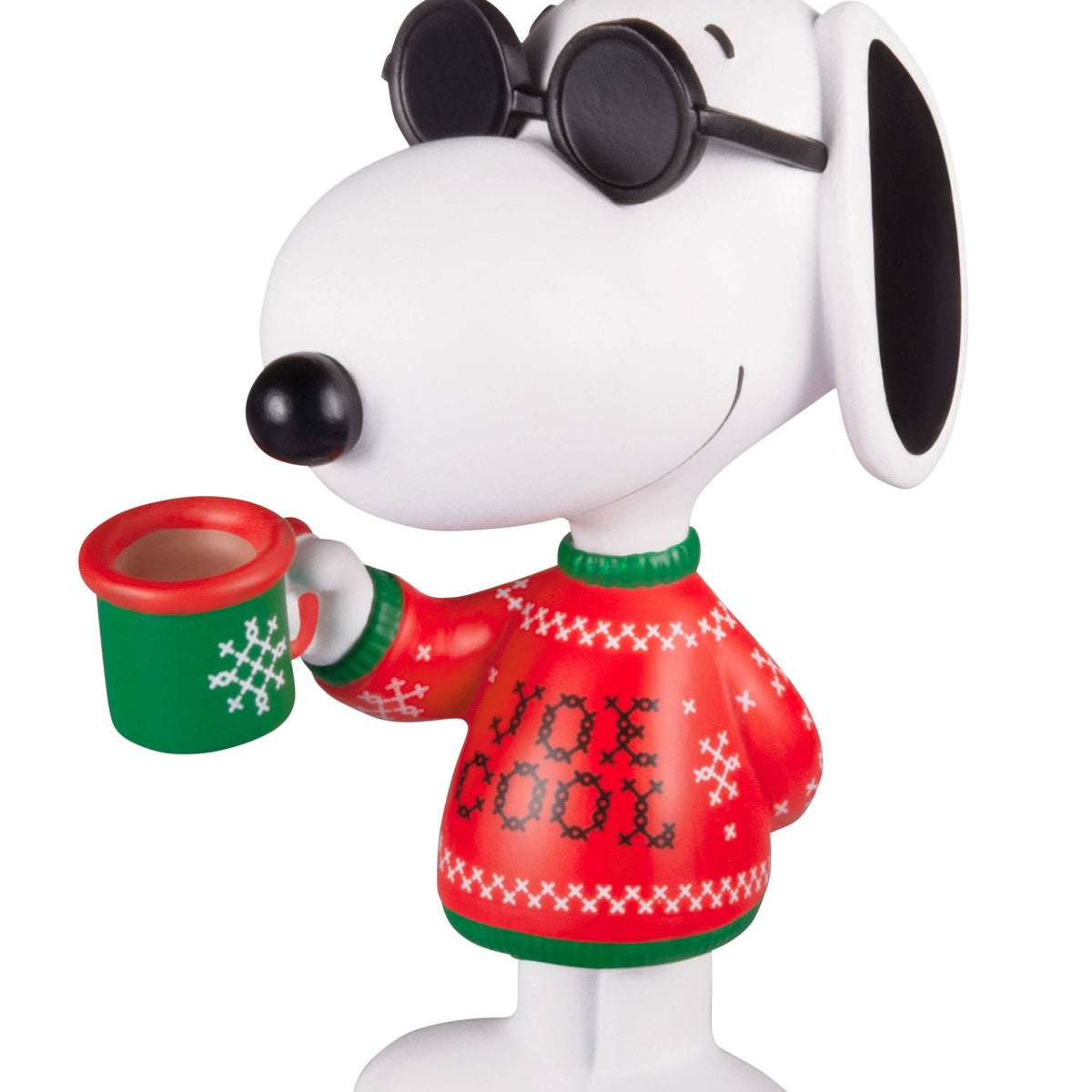 Peanuts™ Christmas Hanging Ornament - Snoopy as Joe Cool