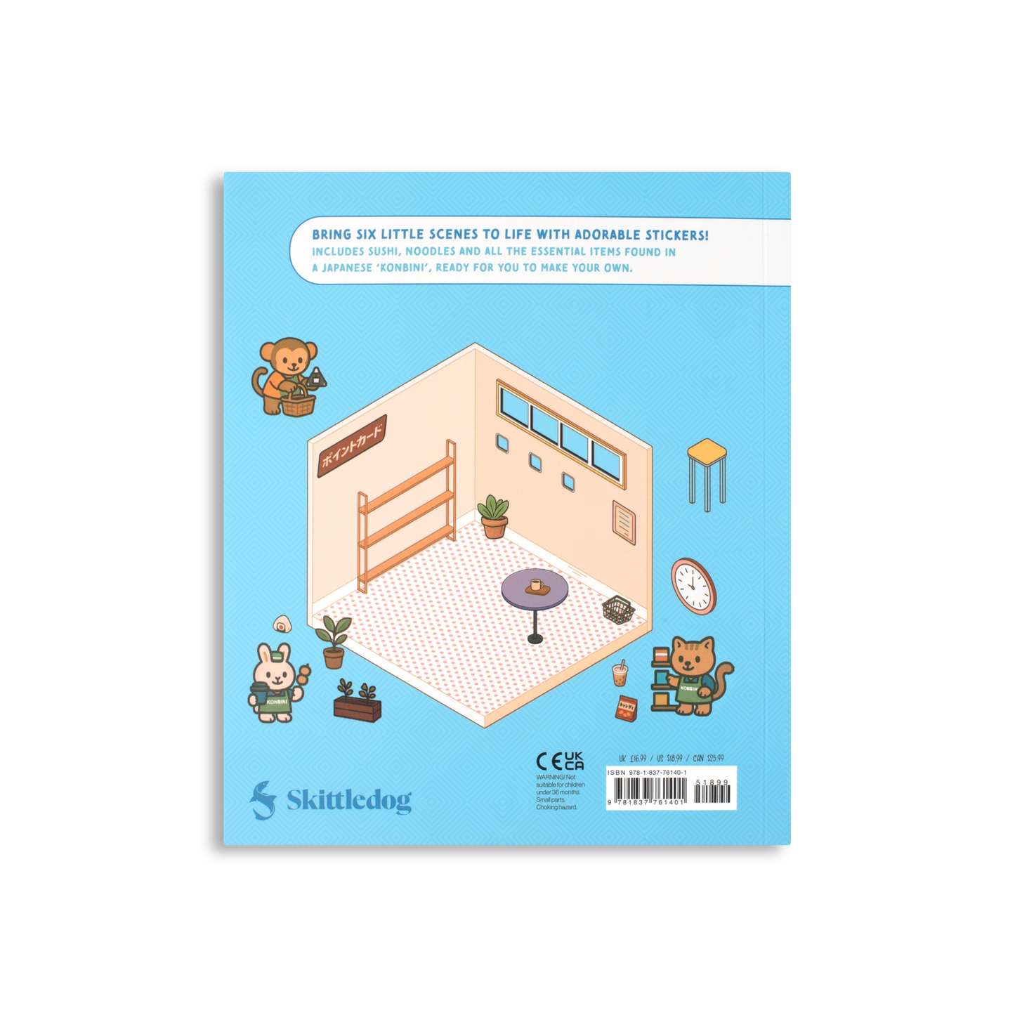 Cute 'n' Cozy Sticker Therapy: Convenience Stores (Cute 'n' Cozy Sticker Therapy Series)