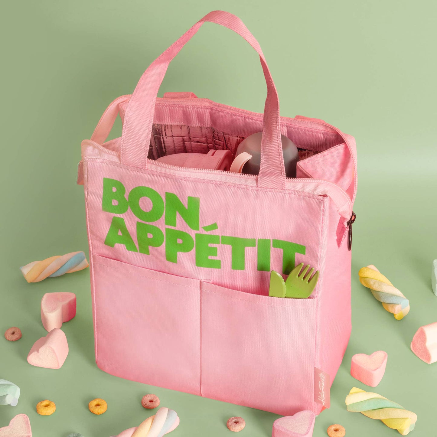Helio Ferretti Bon Appetit Lunch Bag - Pink