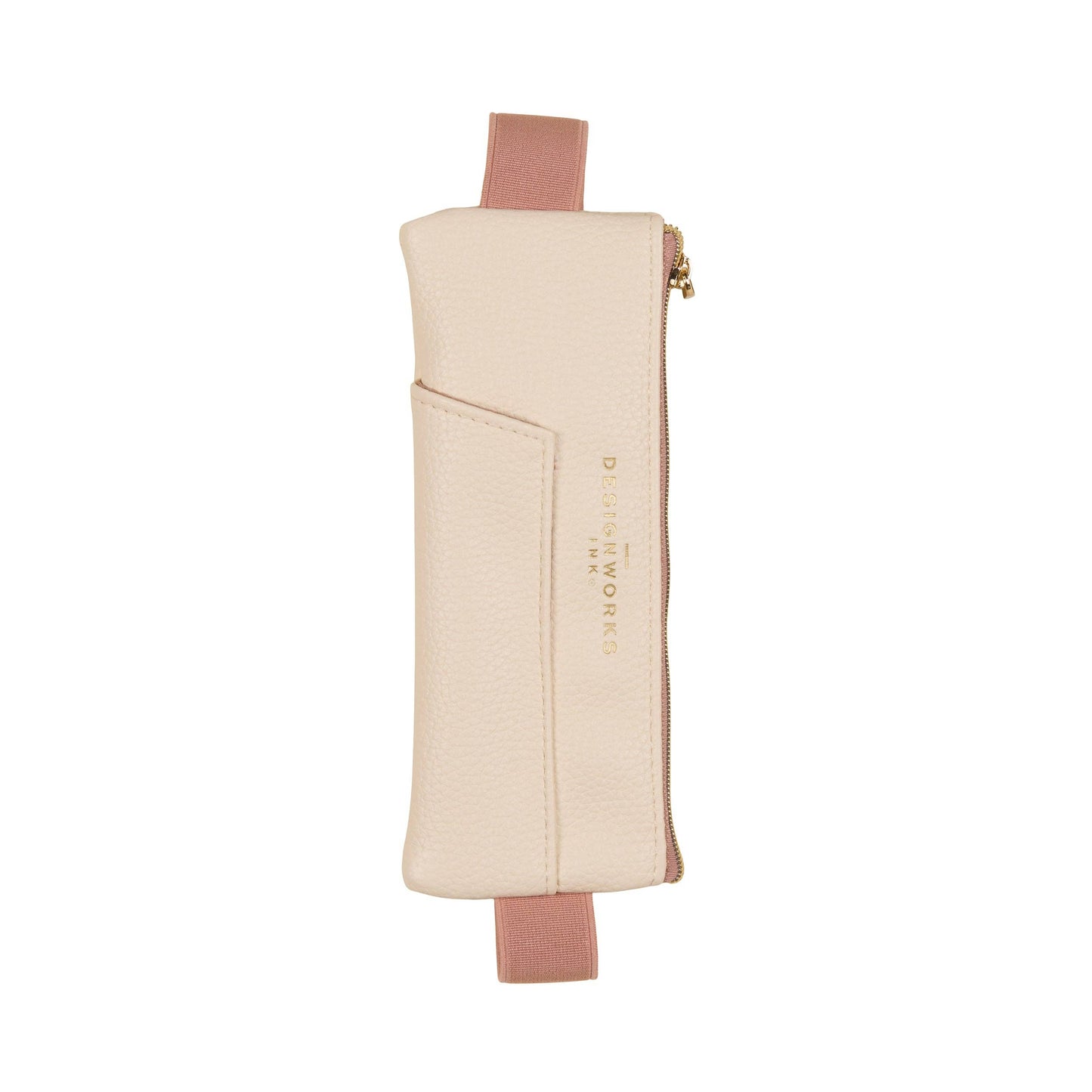 Designworks Ink Pen Pouch - Cream + Taupe