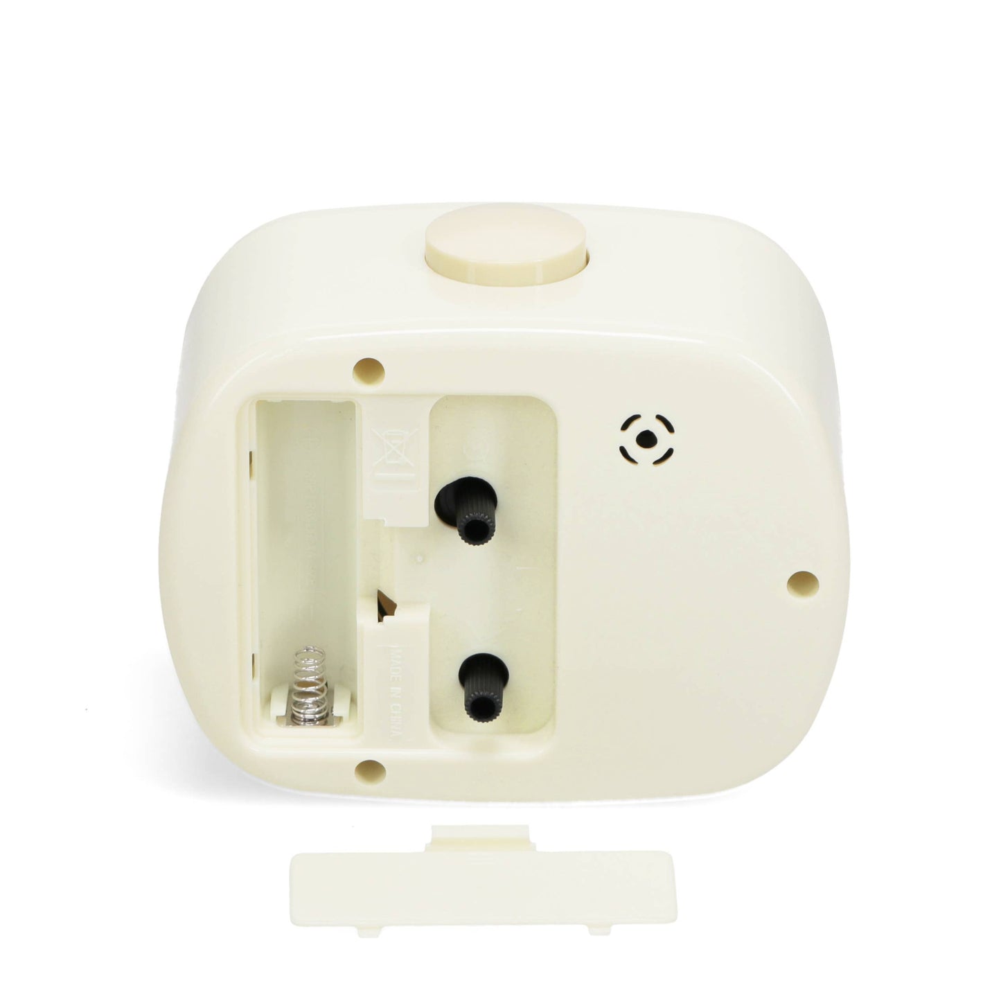 Retro alarm clock - Ivory white