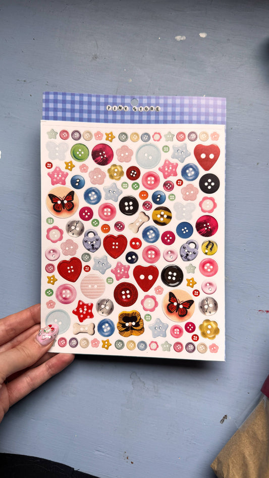 Button Sticker Sheet