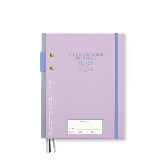 Designworks Ink Standard Issue Notebook - Lavender