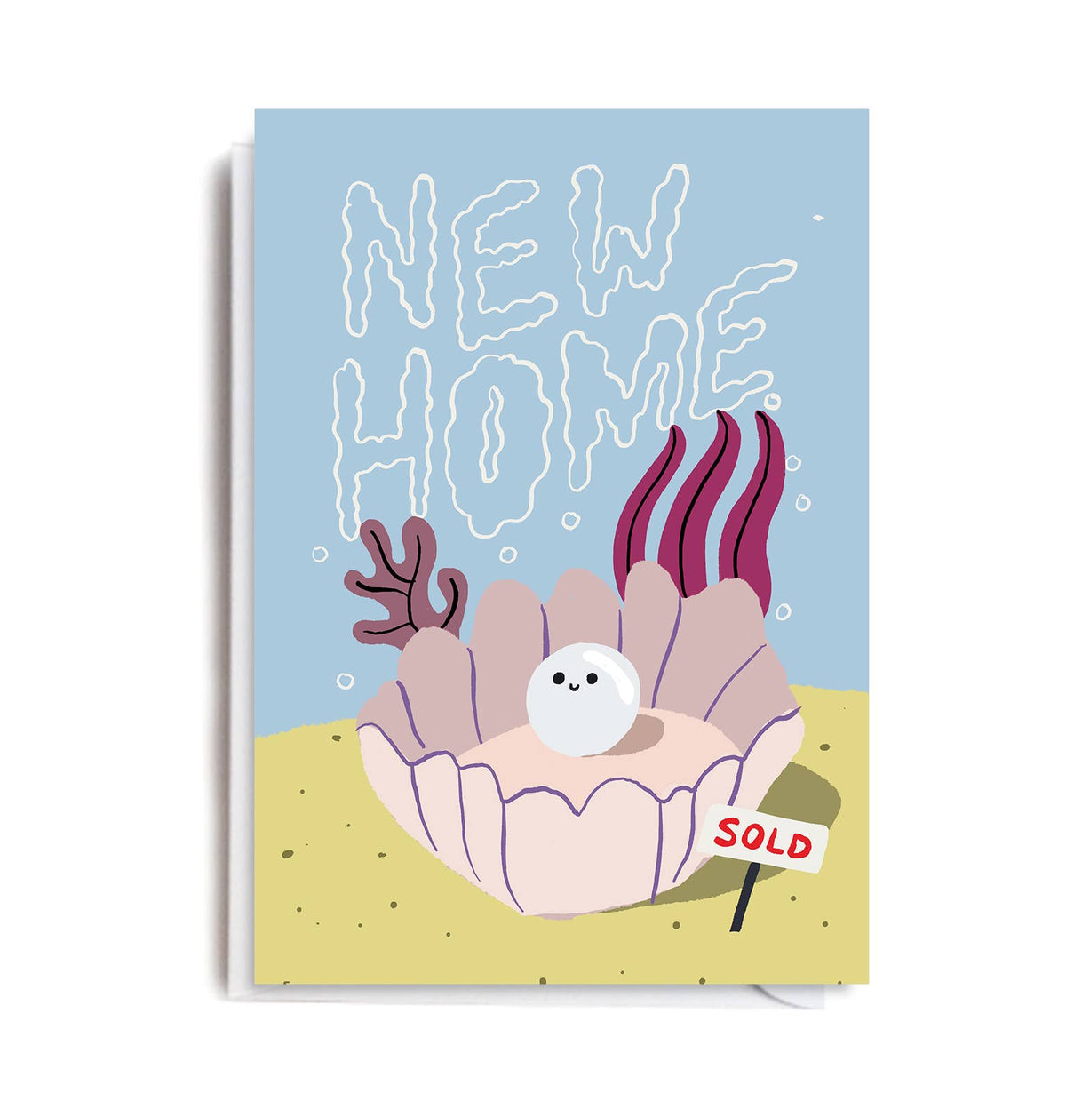 NEW HOME PEARL Card: 11.4 x 16.2cm