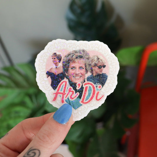Ar Di' | Shimmer Glossy Vinyl Sticker