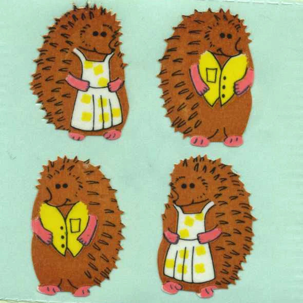 Vintage Stickers on the Roll ! Various Designs