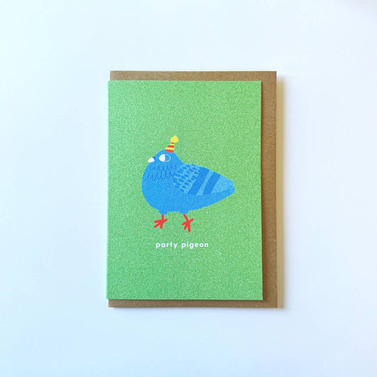 Party Pigeon A6 Birthday Card