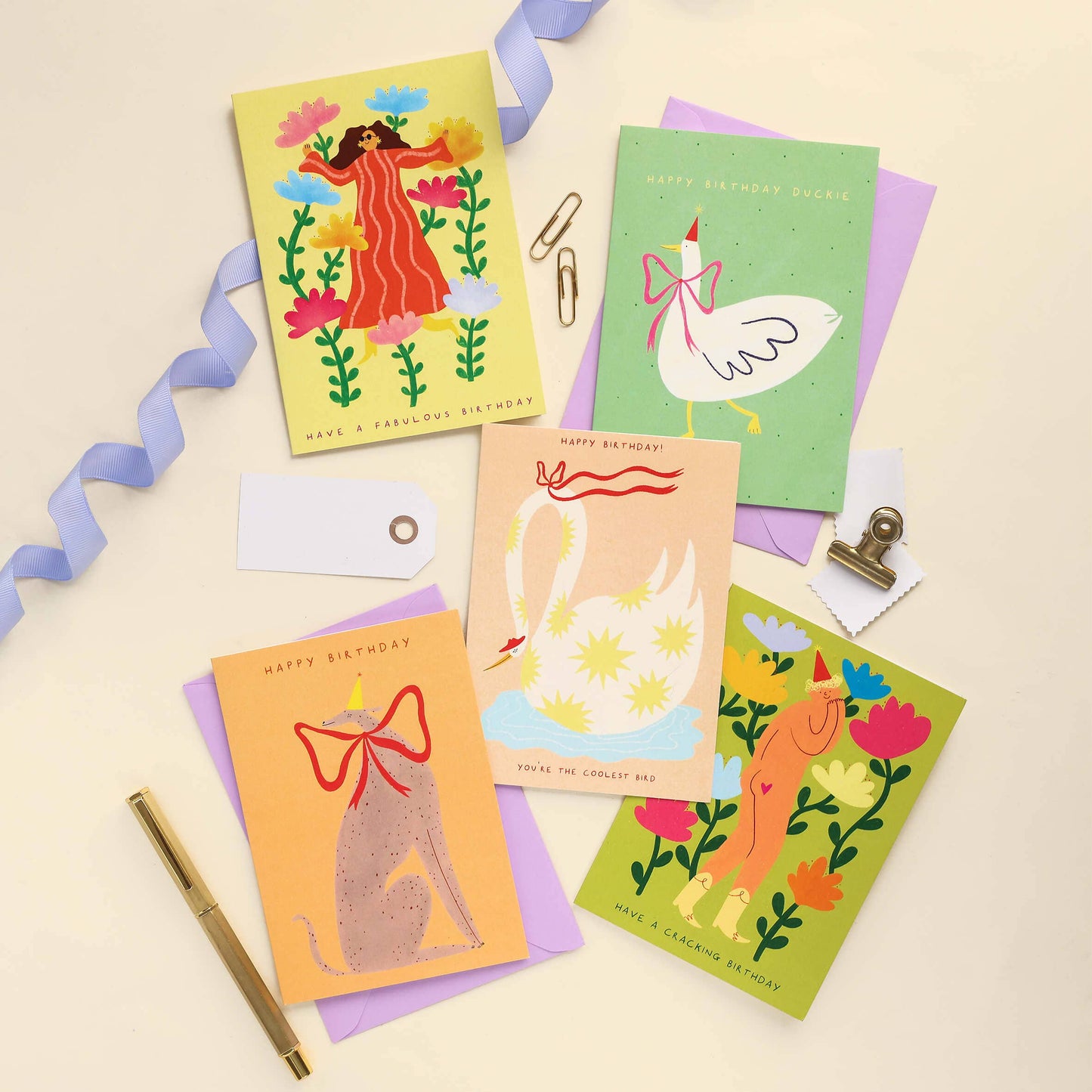 Duck Birthday Card | Happy Birthday Duckie | Birthday Duck