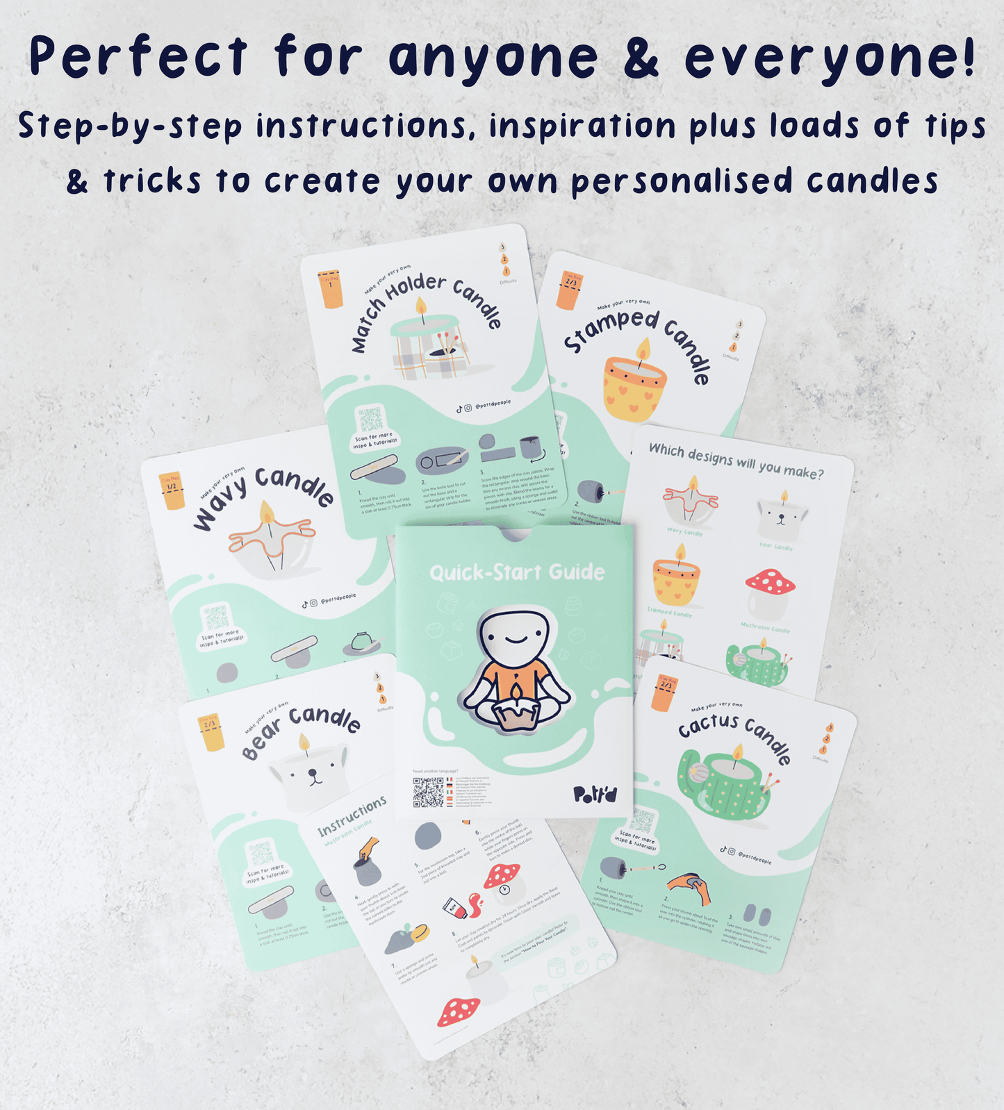 Home Pottery Candle Making Kit