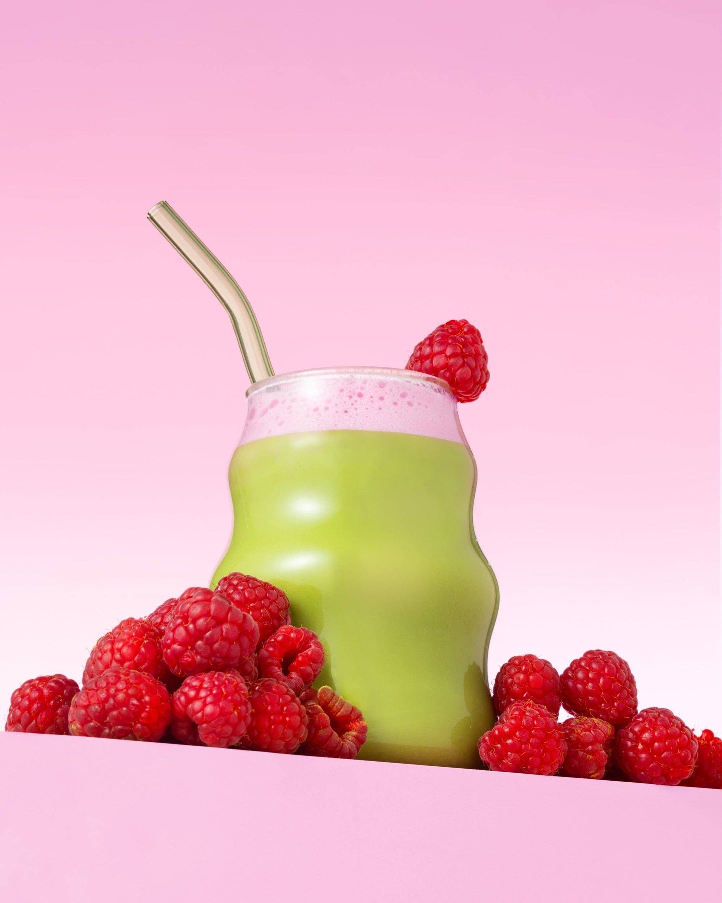 Raspberry Matcha "Love Letter"