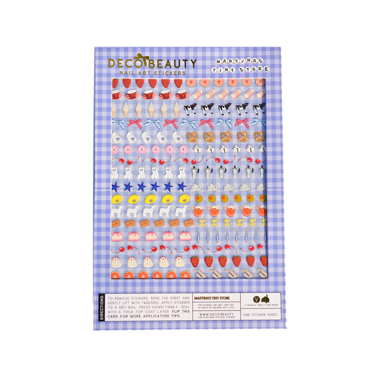 Trinket Nail Stickers - Martina Calvi Tiny Store