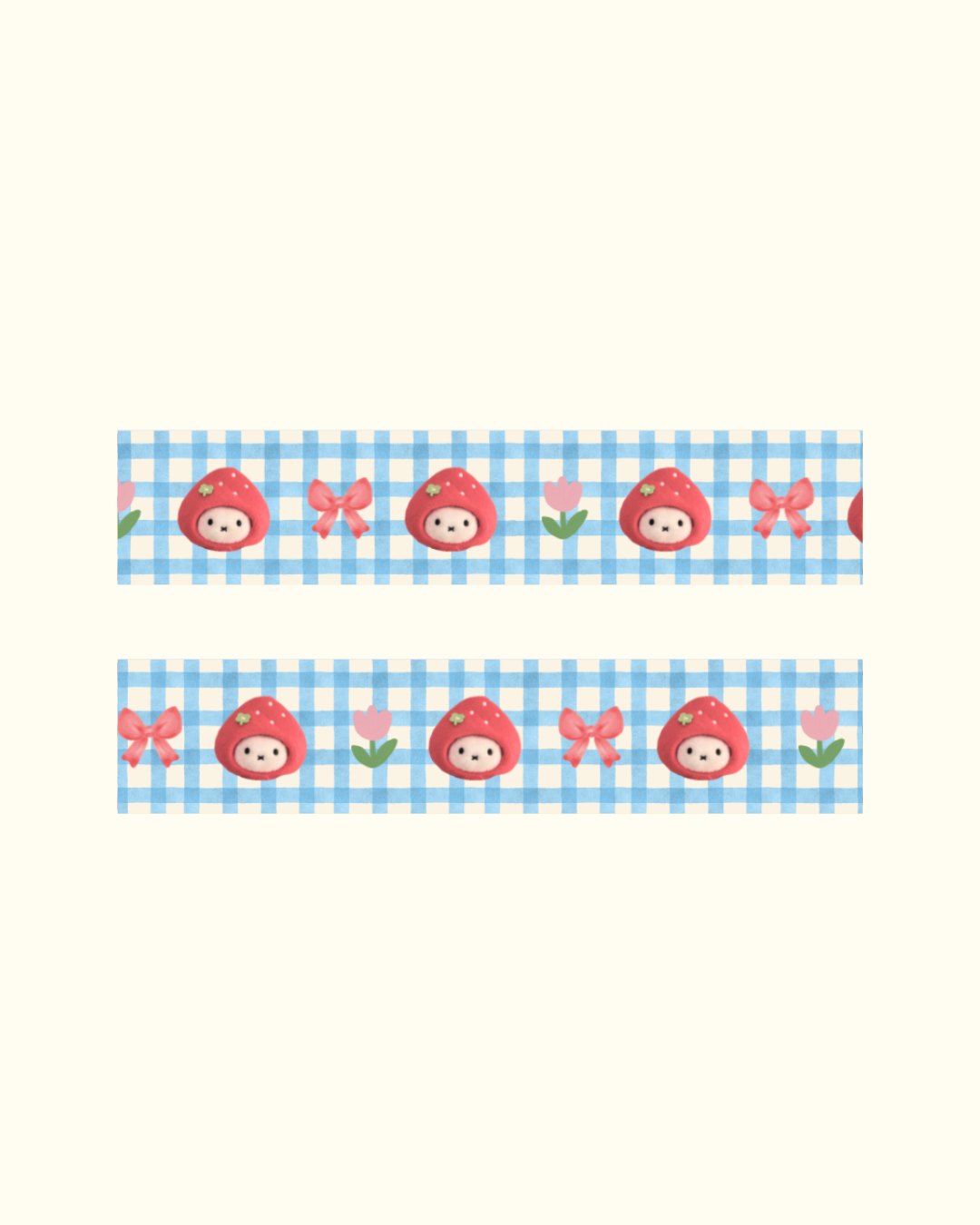 Strawberry Bunny Washi Tape 