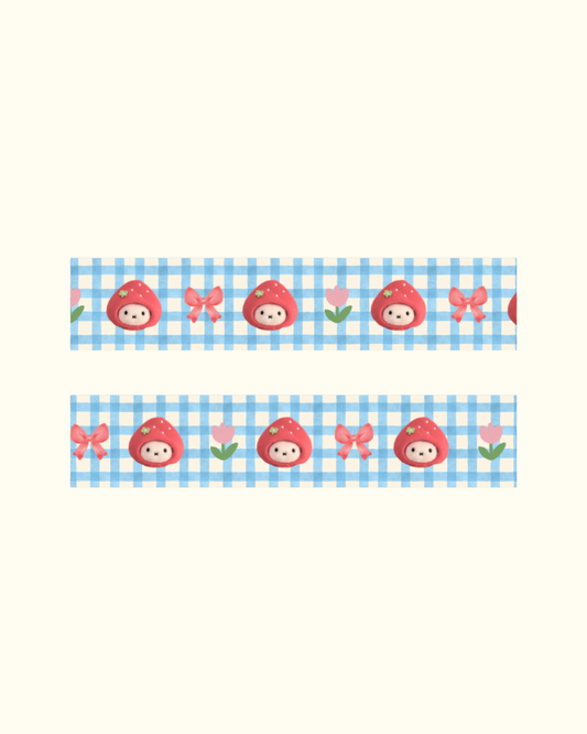 Strawberry Bunny Washi Tape 