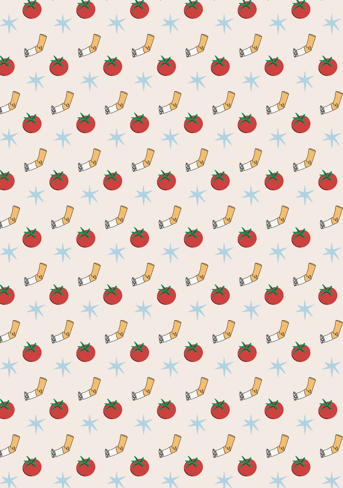 Gift Wrap- Tomato Ciggys