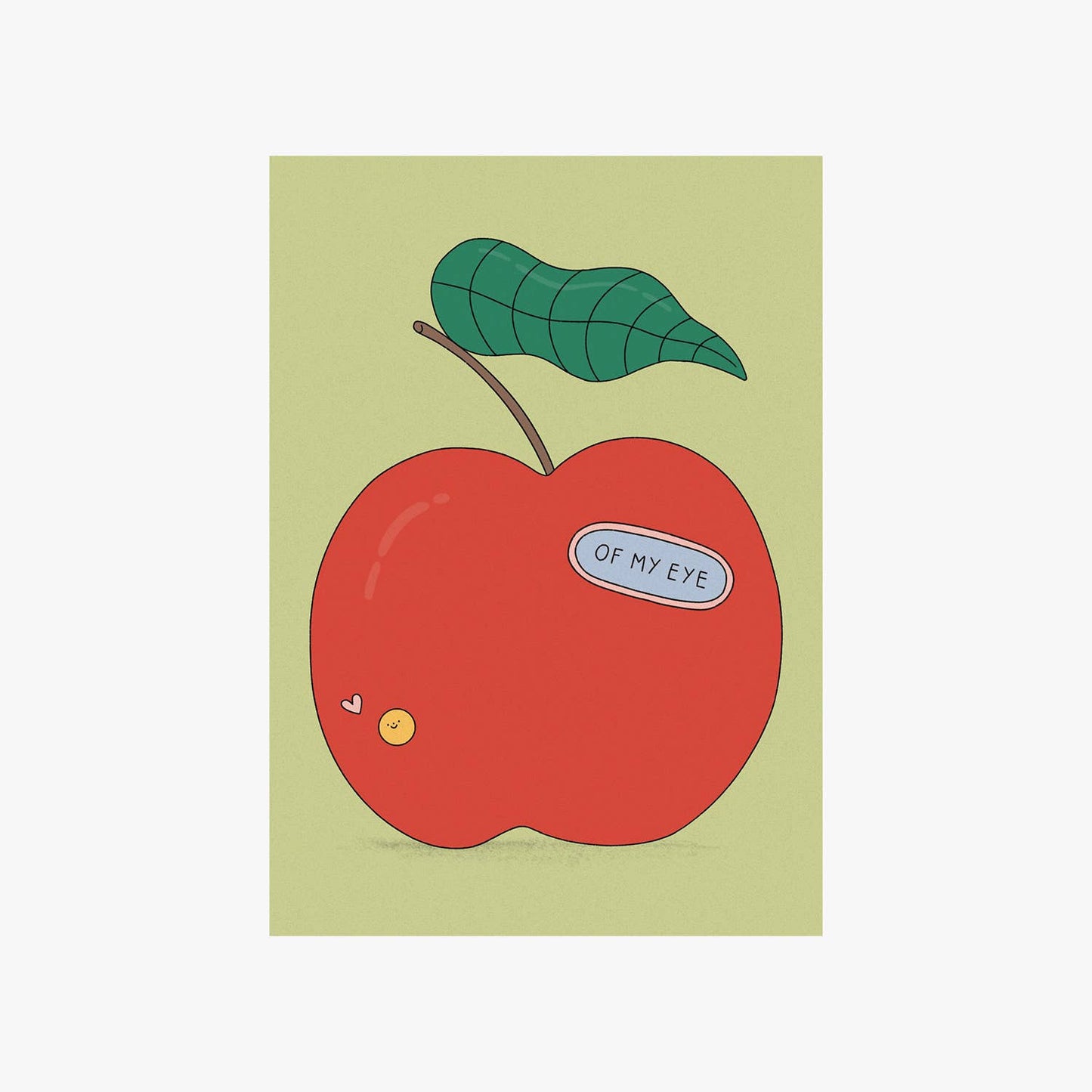 Apple of my Eye Greetings Card