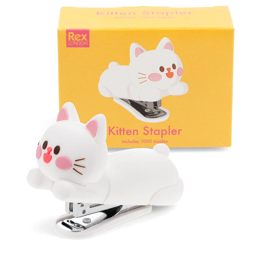 Mini stapler with 1000 staples - Kitten