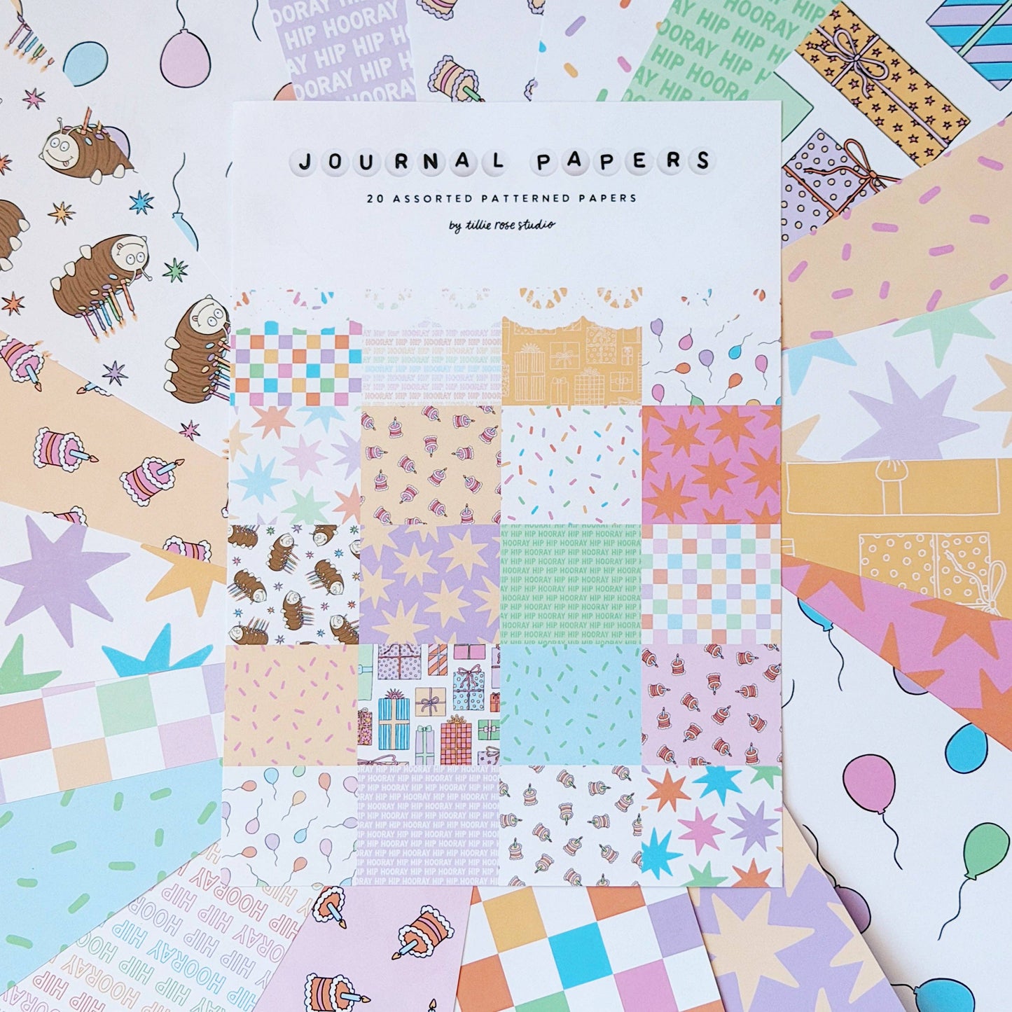 Journal Papers Pack: Birthday Edition: A5
