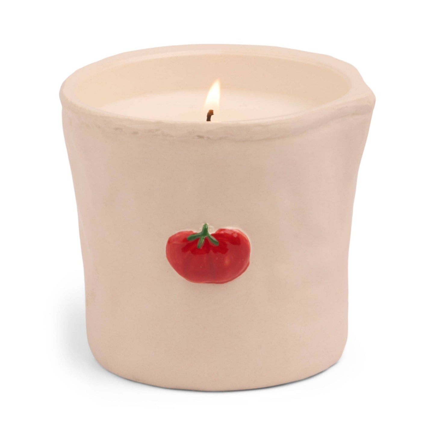 Paddywax Bistro 8oz/226g Tomato Embossed Ceramic Candle - Heirloom Tomato Boxed
