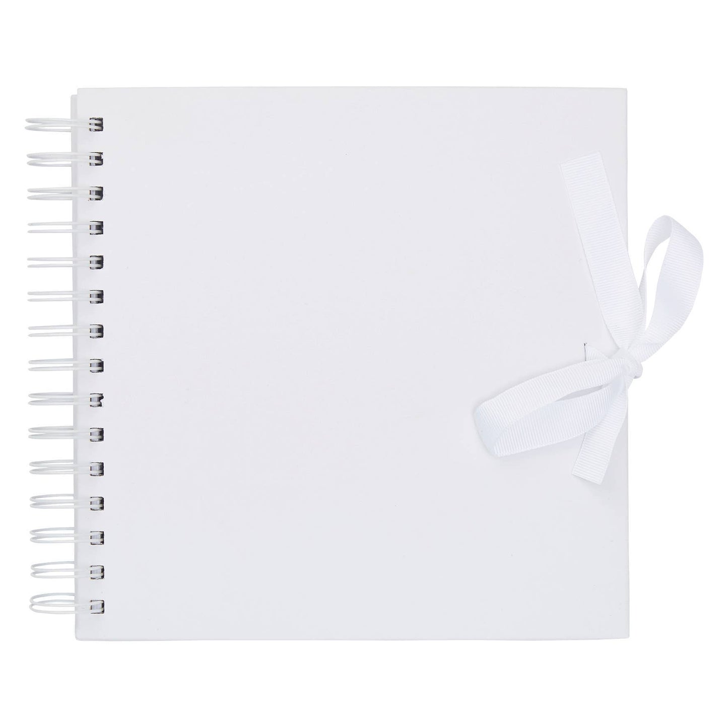 8 x 8" Scrapbook - White
