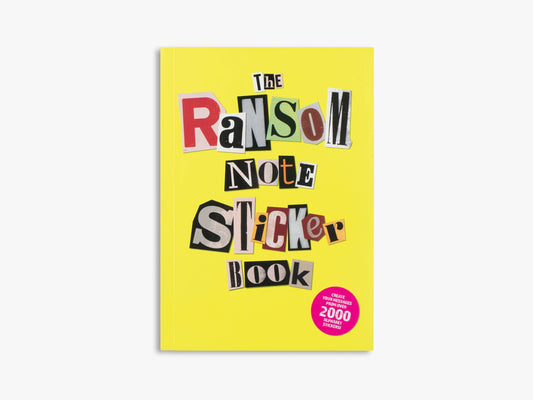 The Ransom Note Sticker Book