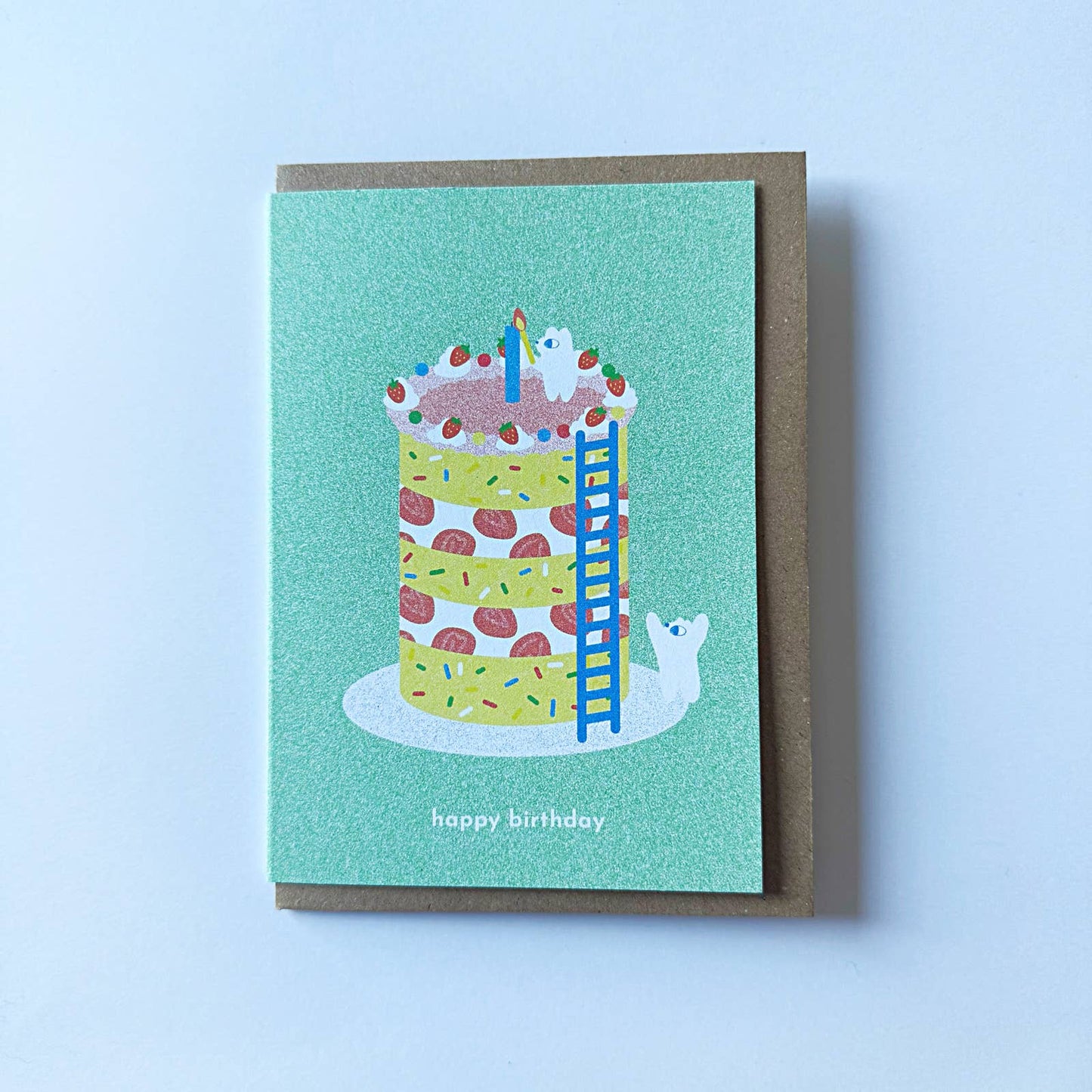 Birthday Candle A6 Birthday Card