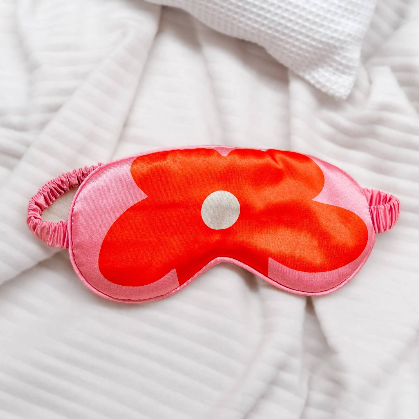 Flower Eye Mask - Pink: Pink