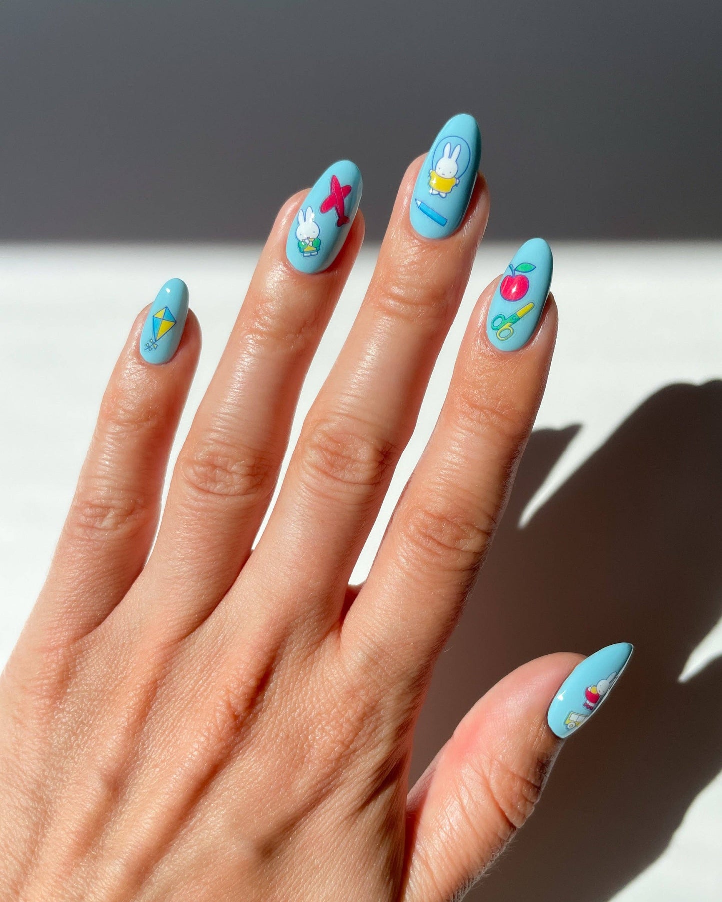 Nail Art Stickers - MIFFY AT SCHOOL