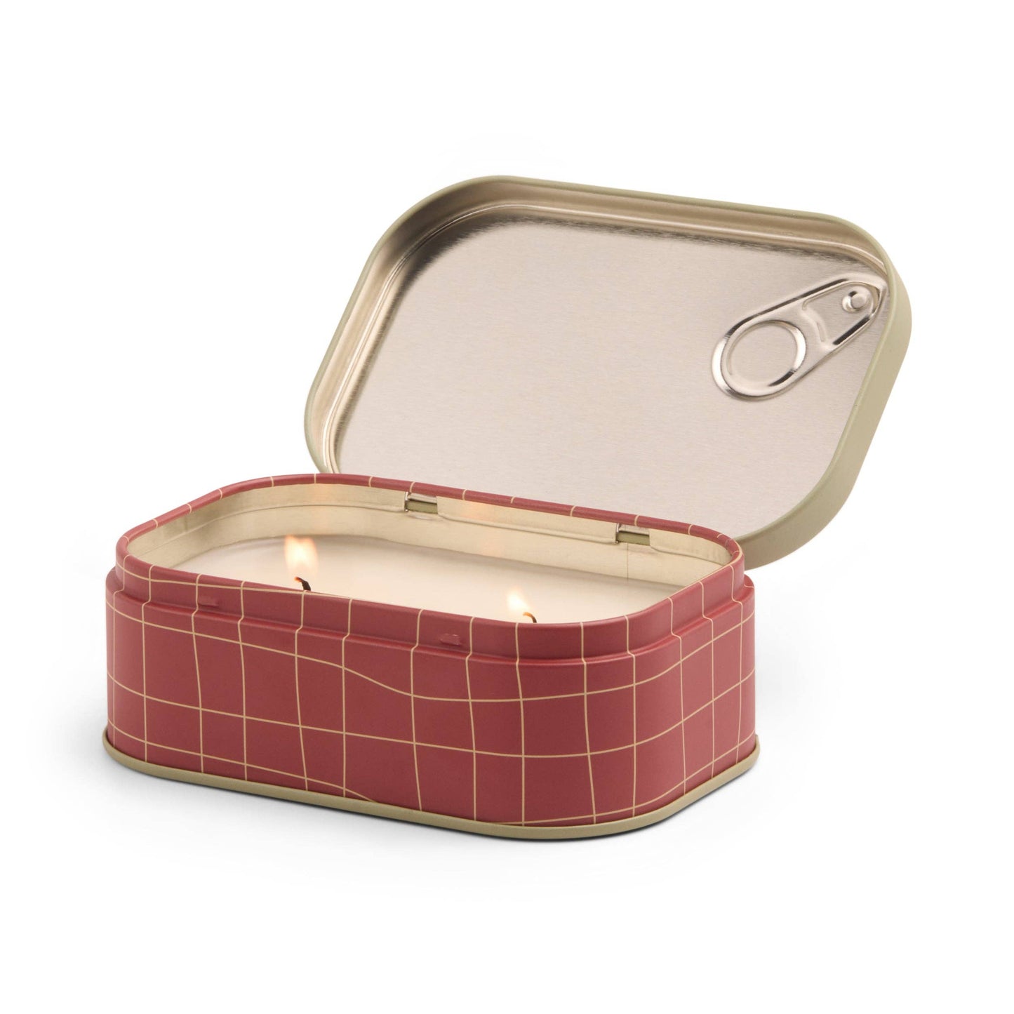 Paddywax Bistro 4.5oz/127g Tomato Printed Tin Candle - Heirloom Tomato