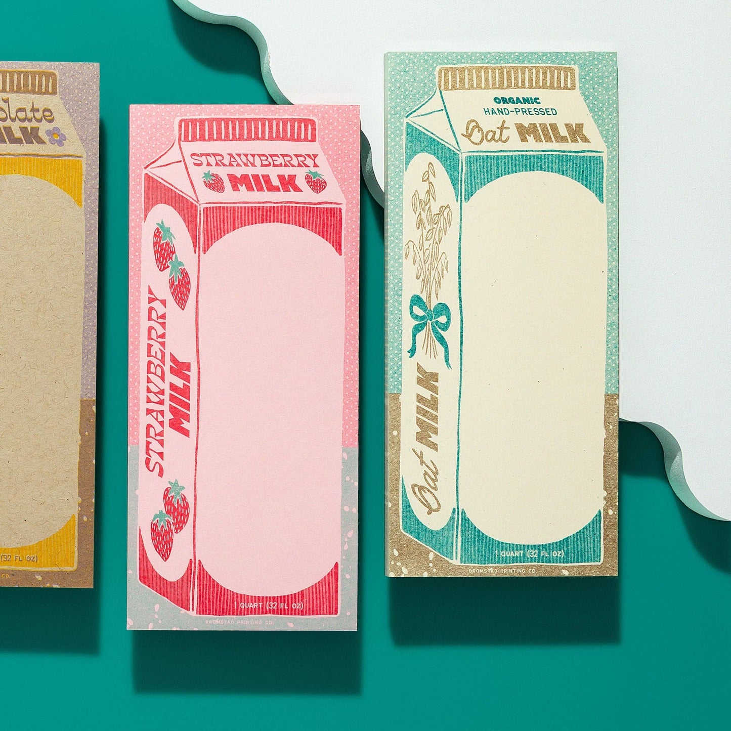 Oat Milk - Risograph Notepad