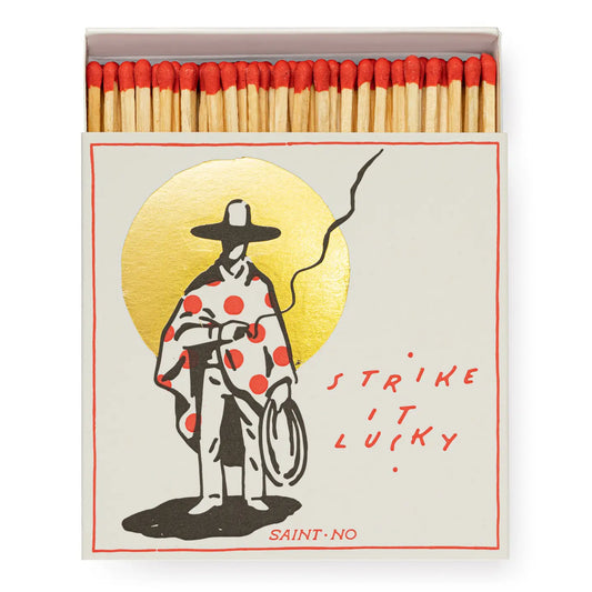 Strike It Lucky | Square - Luxury Safety Matches
