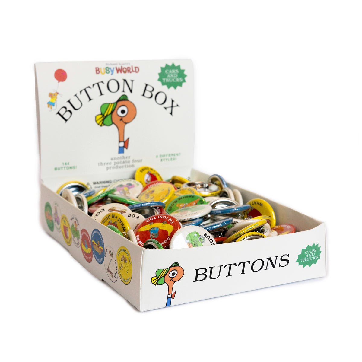 3P4 X Richard Scarry® - Badges !