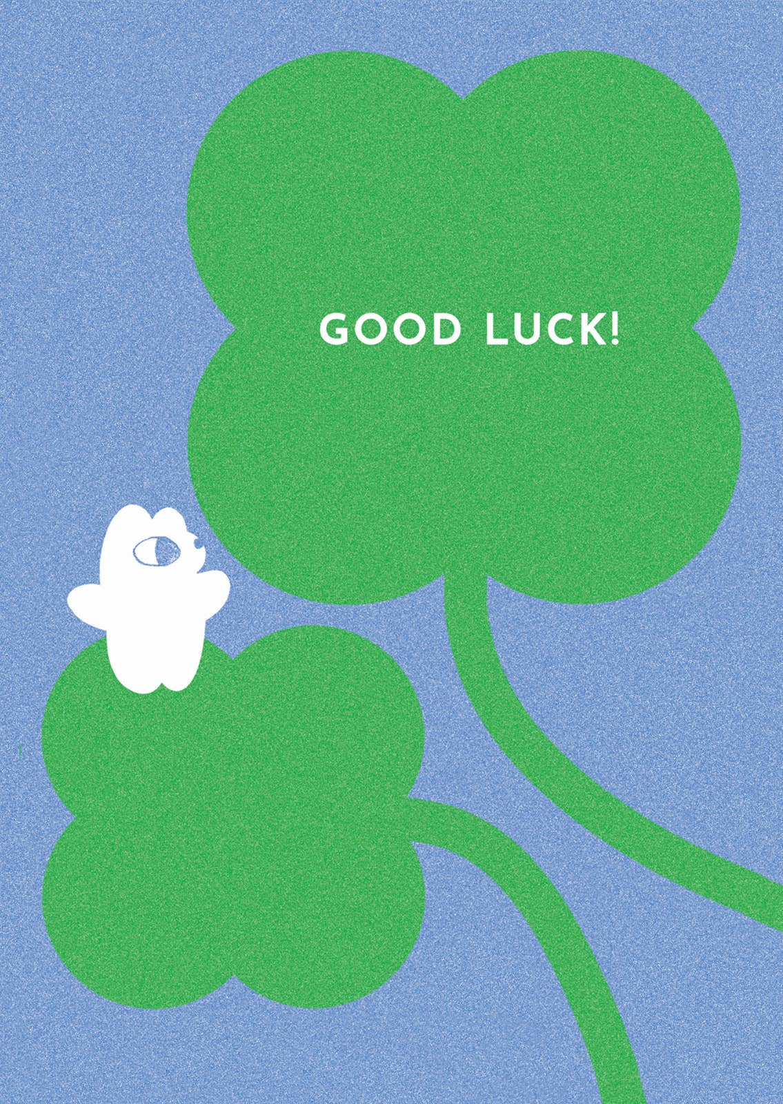 Fortune Bear Good  Luck A6 Card