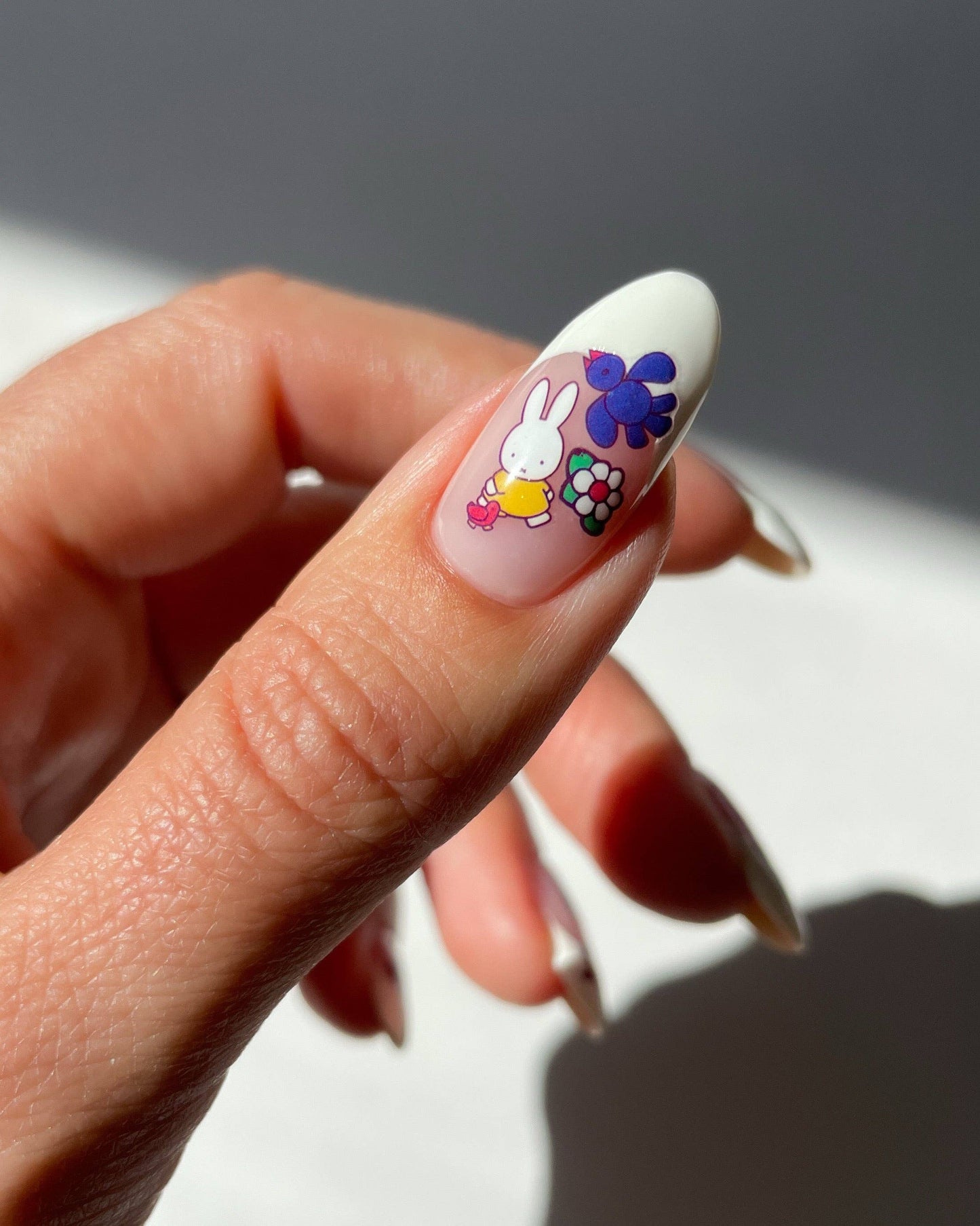 Nail Art Stickers - MIFFY AT THE FARM