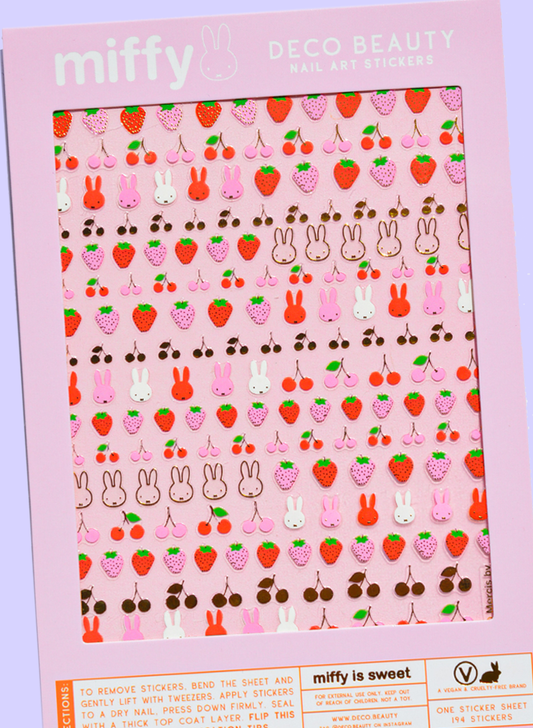 Nail Art Stickers - MIFFY IS SWEET