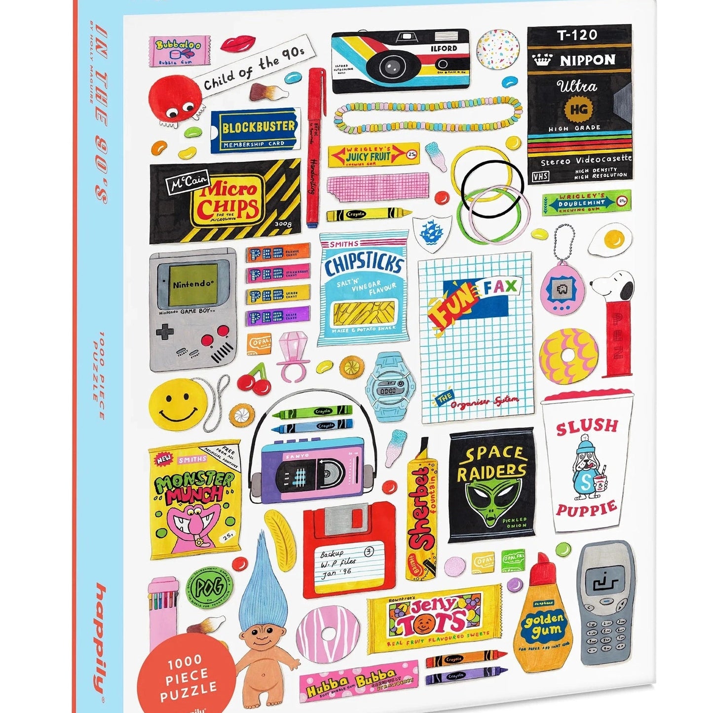 90s Baby Retro Puzzle - 1,000 Piece Premium Puzzle Jigsaw