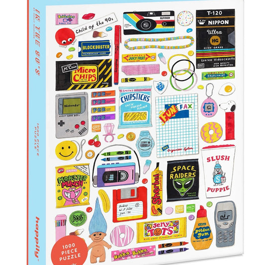 90s Baby Retro Puzzle - 1,000 Piece Premium Puzzle Jigsaw