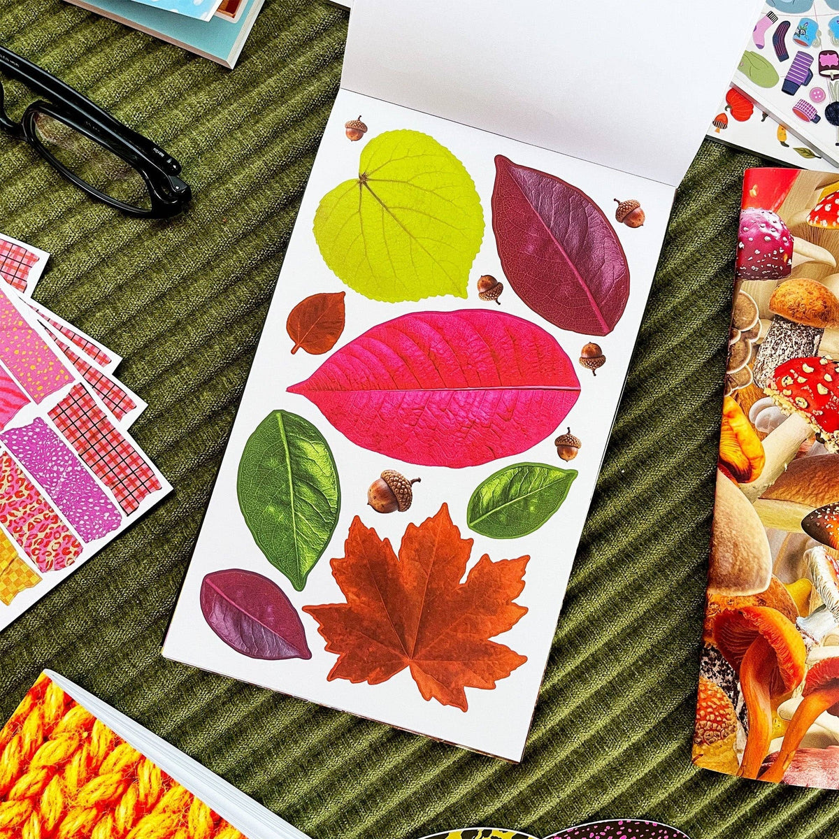 Pipsticks Fall Junk Journal Sticker Book