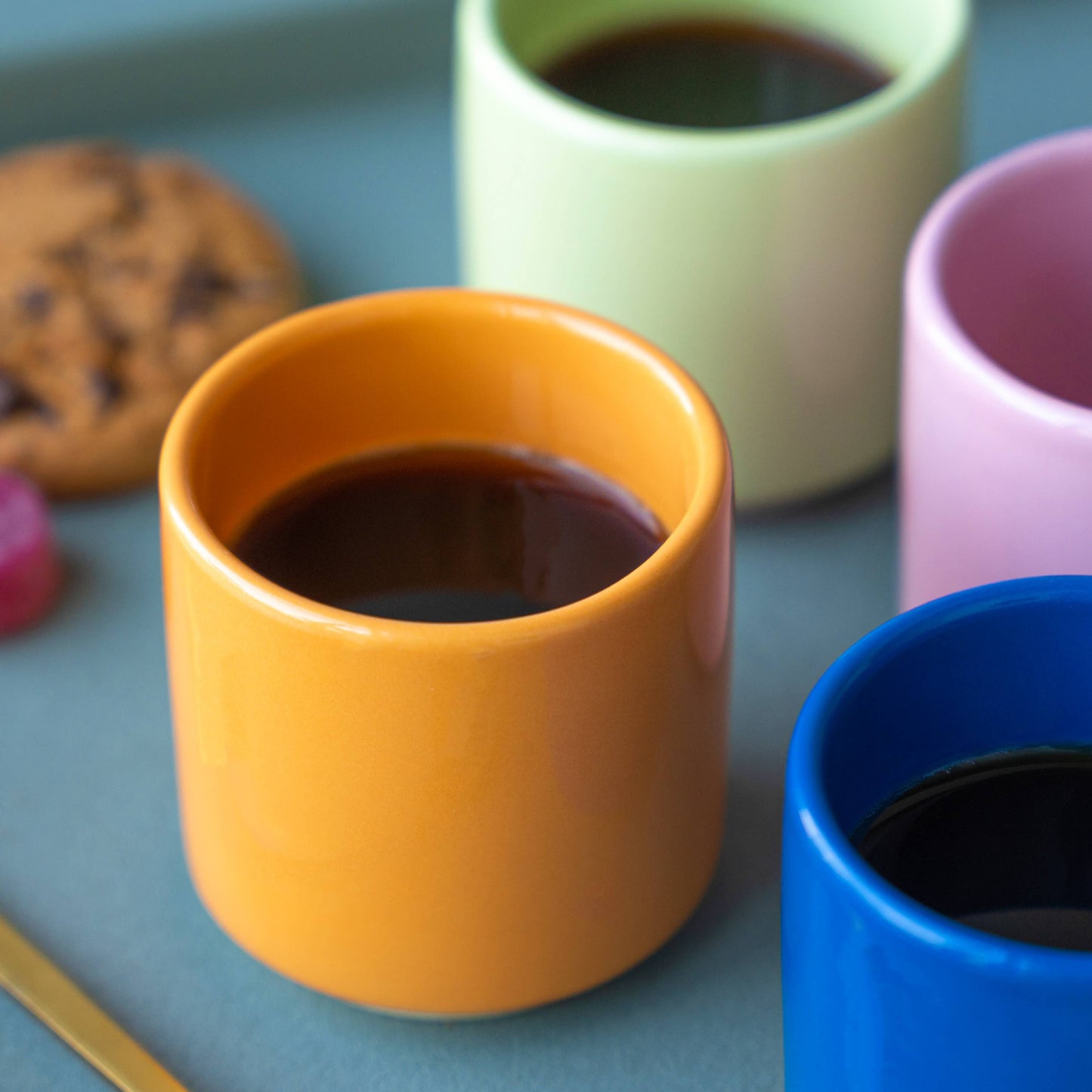 Helio Ferretti Espresso Macchiato Cups Multicolour Set of 4