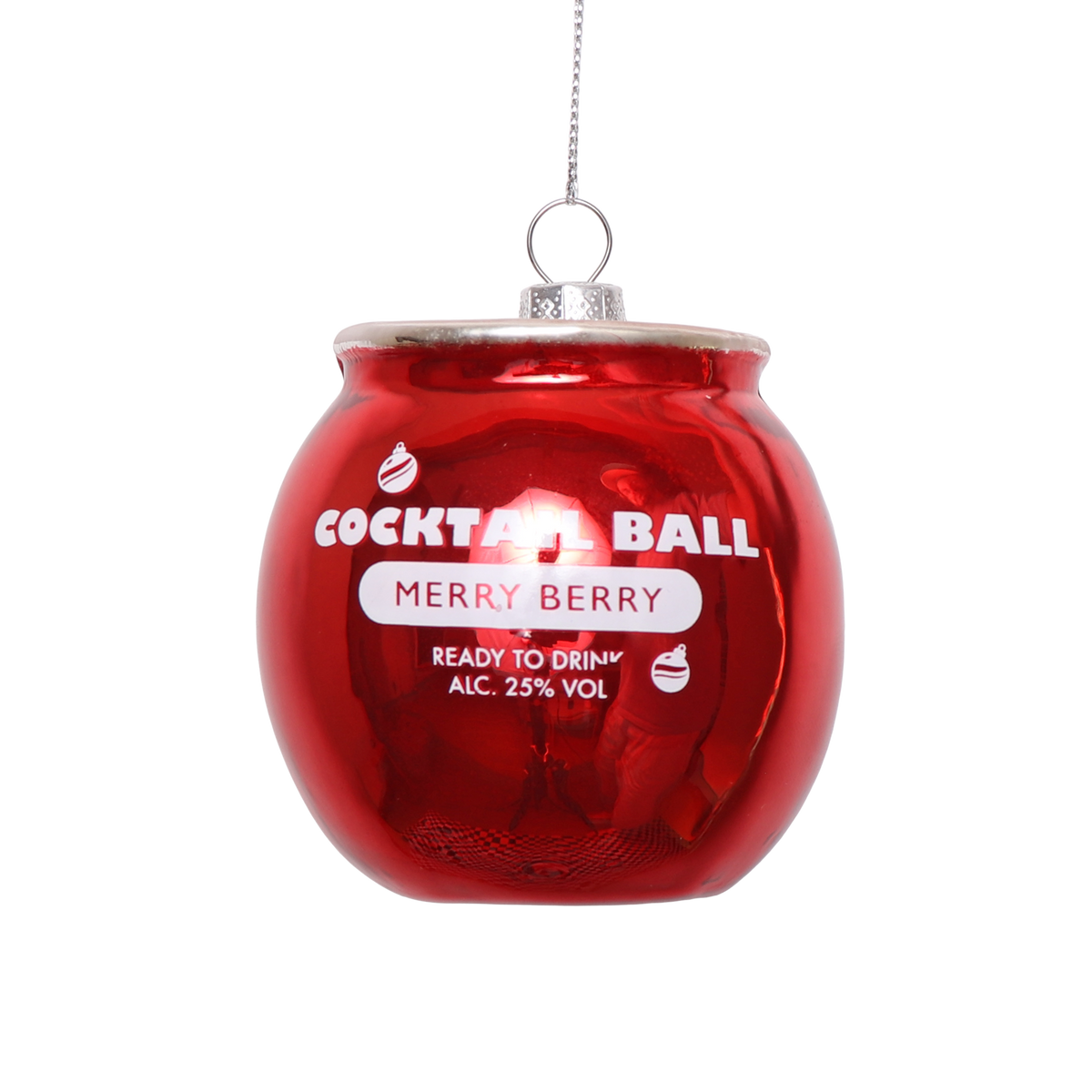 Cocktail Ball Glass Decoration