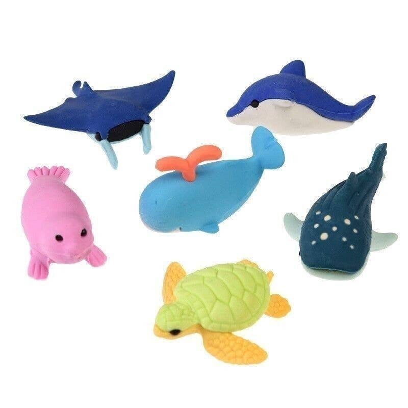 Ocean Animal Erasers