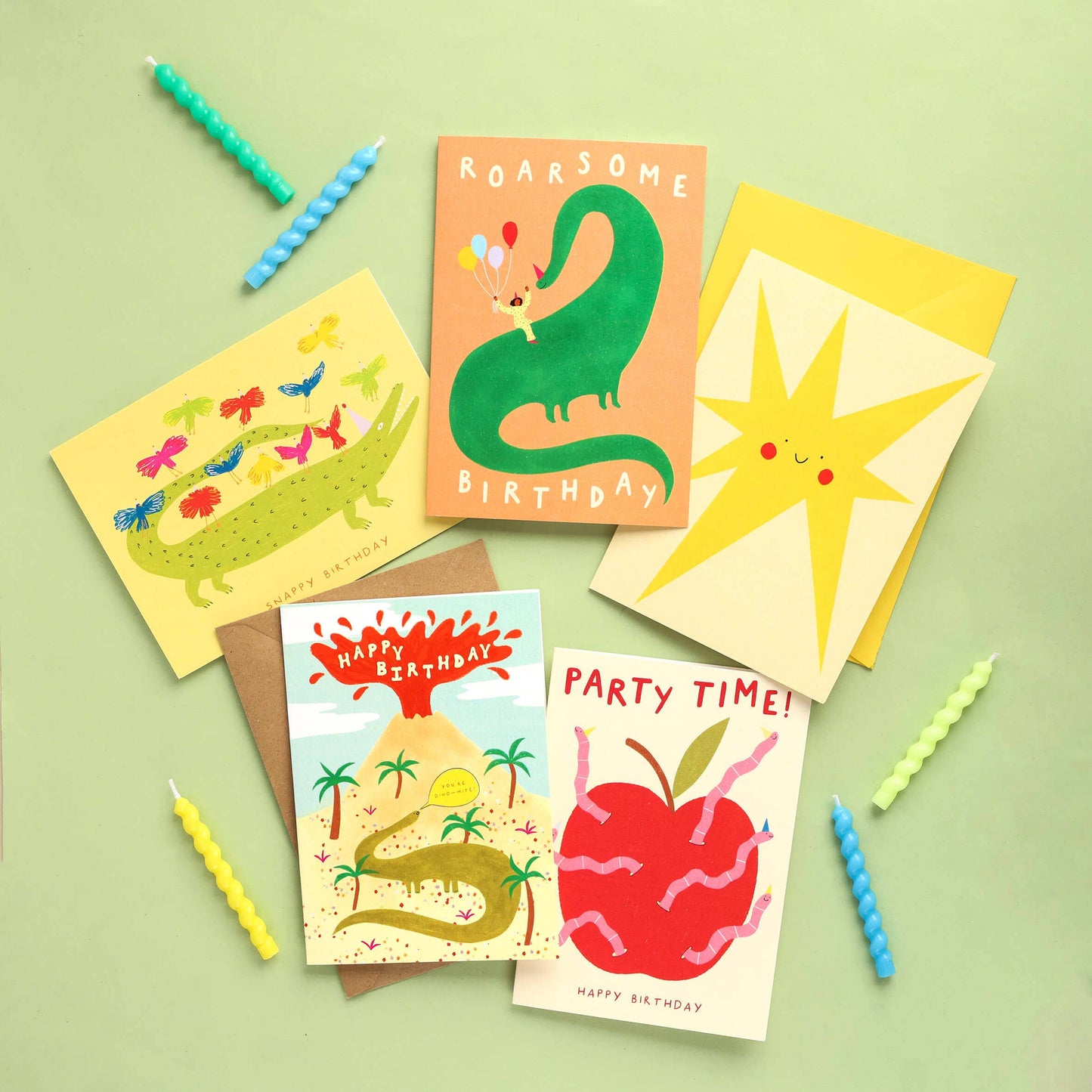 Roarsome Birthday Card | Kids Dinosaur Birthday Card
