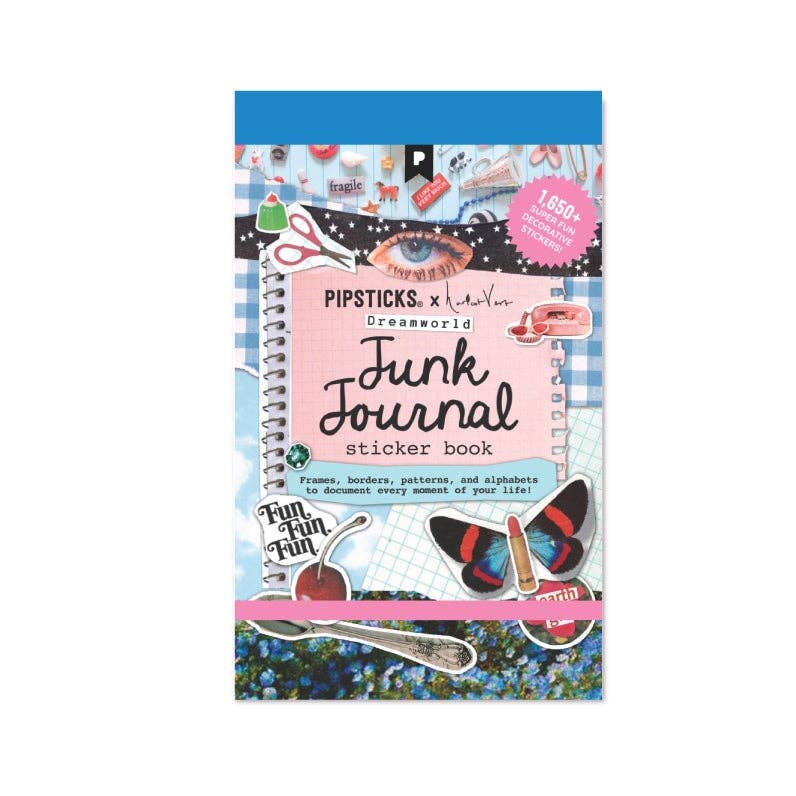 Haricot Vert X Pipsticks Dreamworld Junk Journal Sticker Book