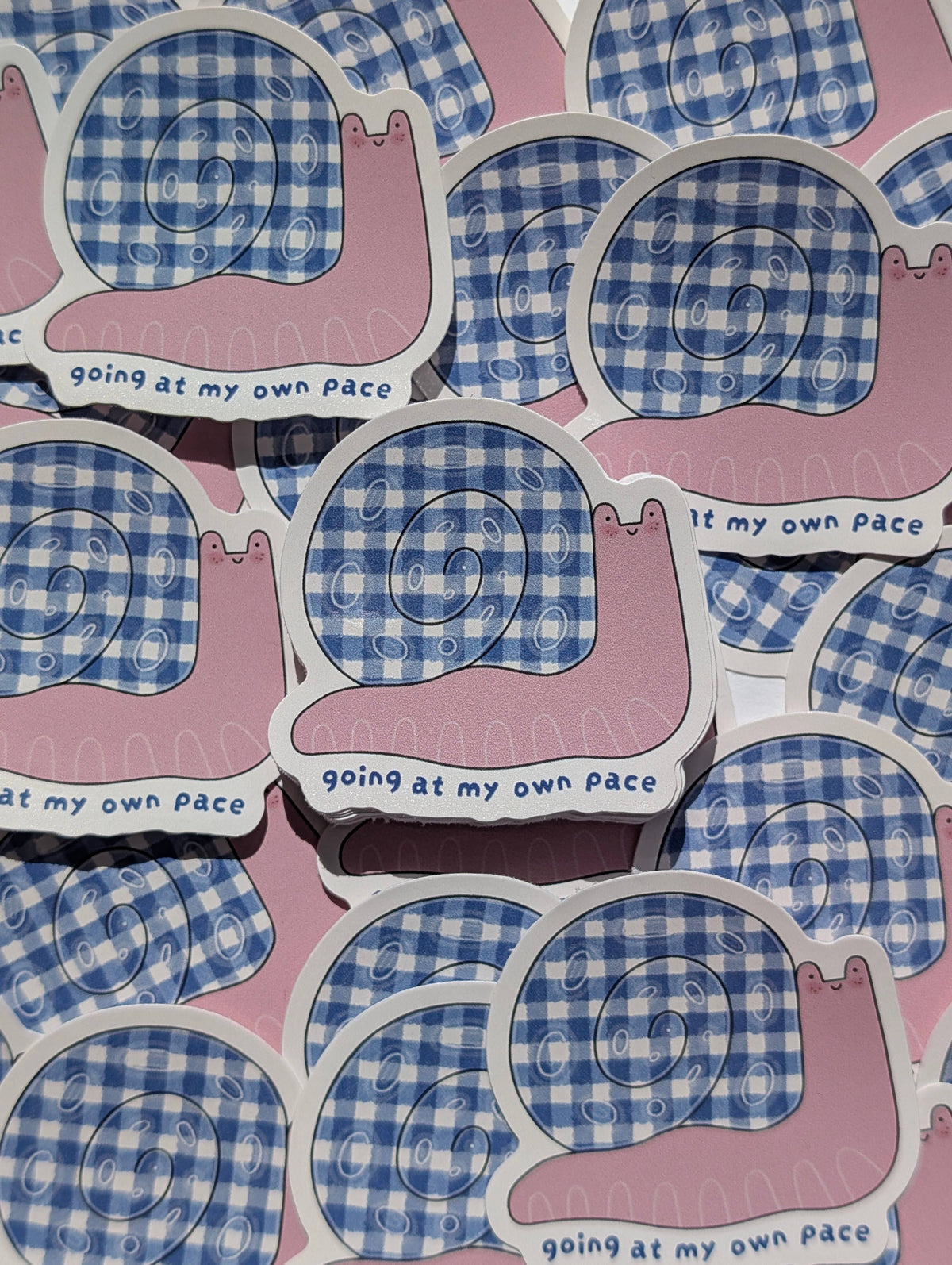 Going At My Own Pace Snail Sticker