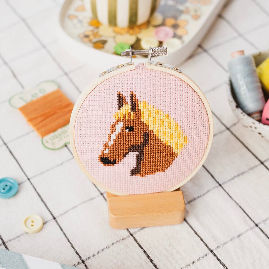Beginner Horse Cross Stitch Kit