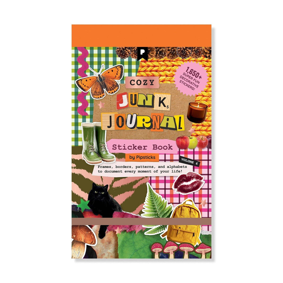 Pipsticks Fall Junk Journal Sticker Book