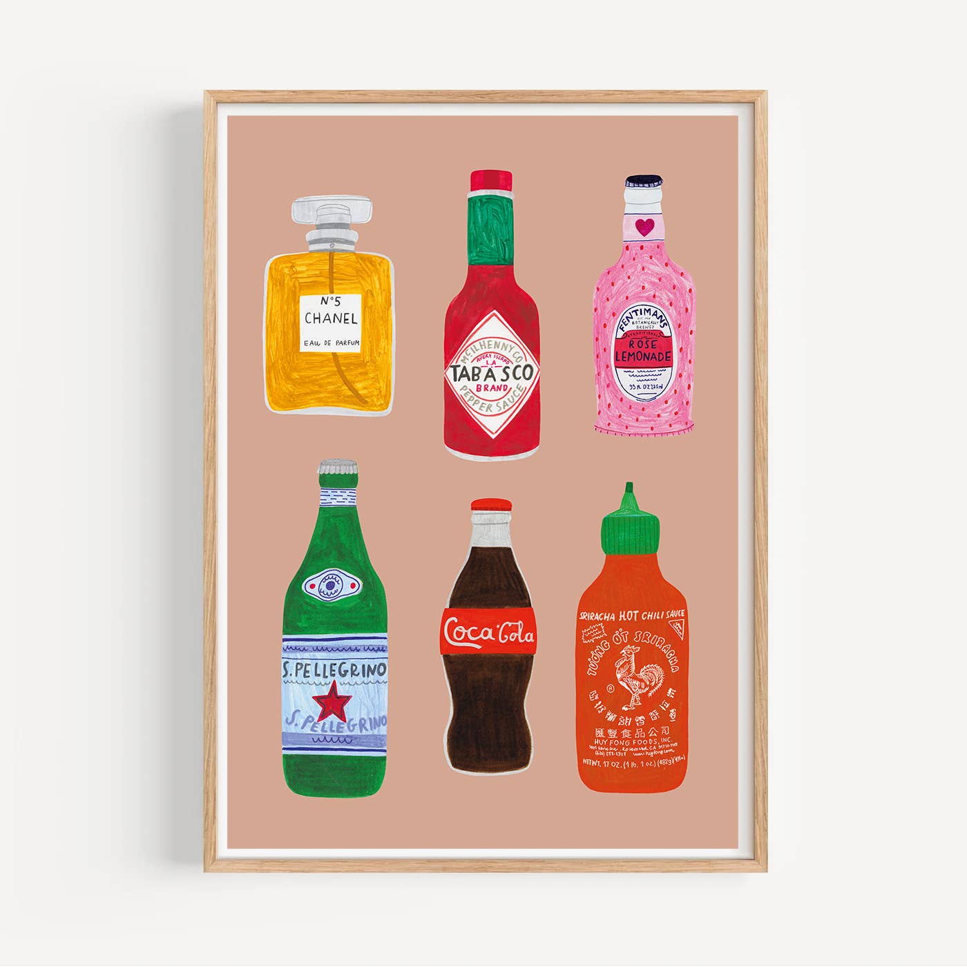 BOTTLES print