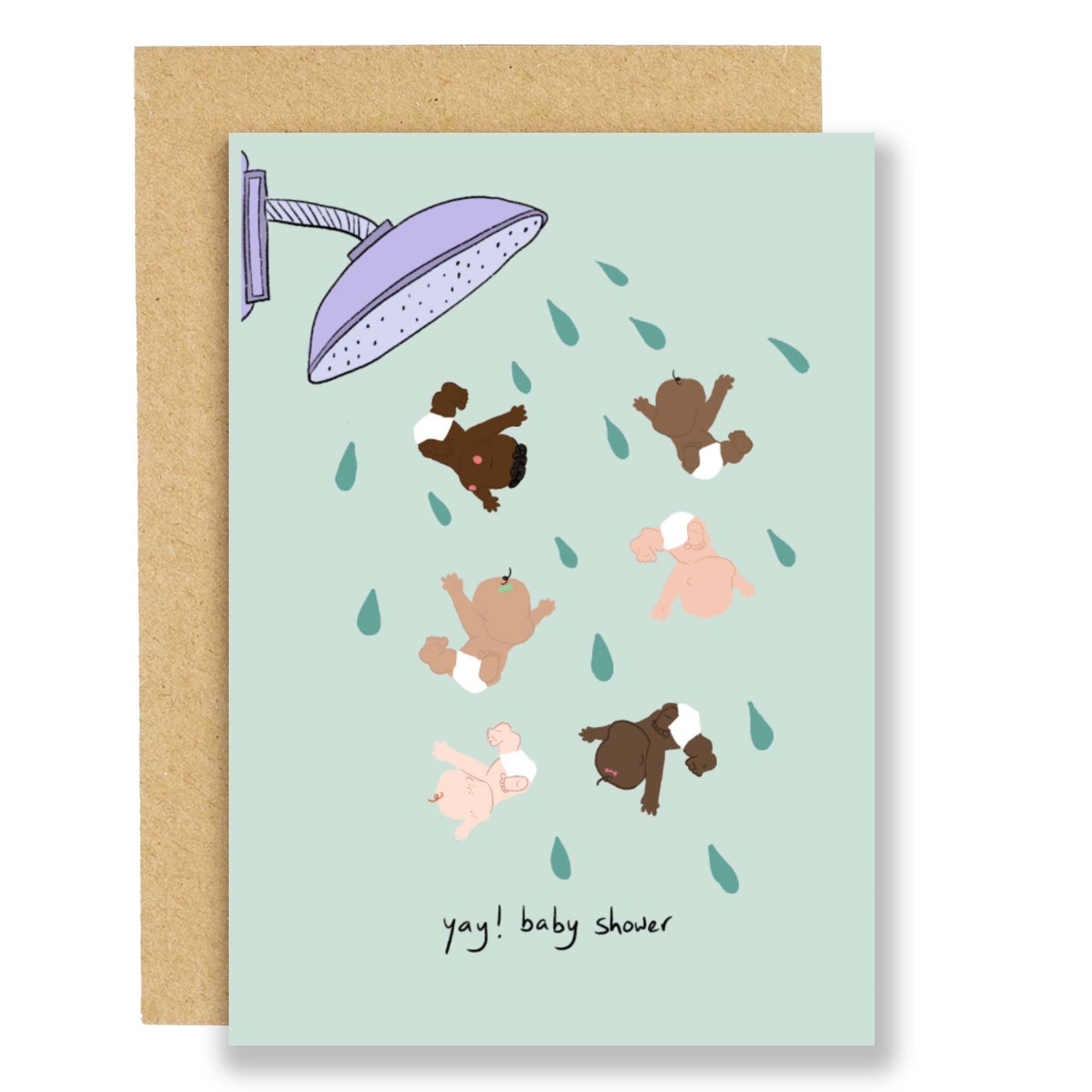 Baby shower card