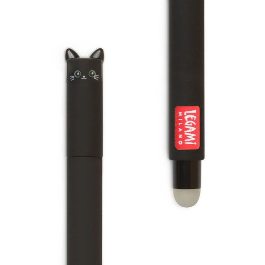 Legami - Erasable Pen - Black Cat