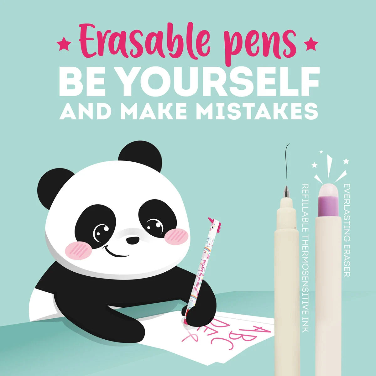 Legami - Erasable Pen - Black Cat