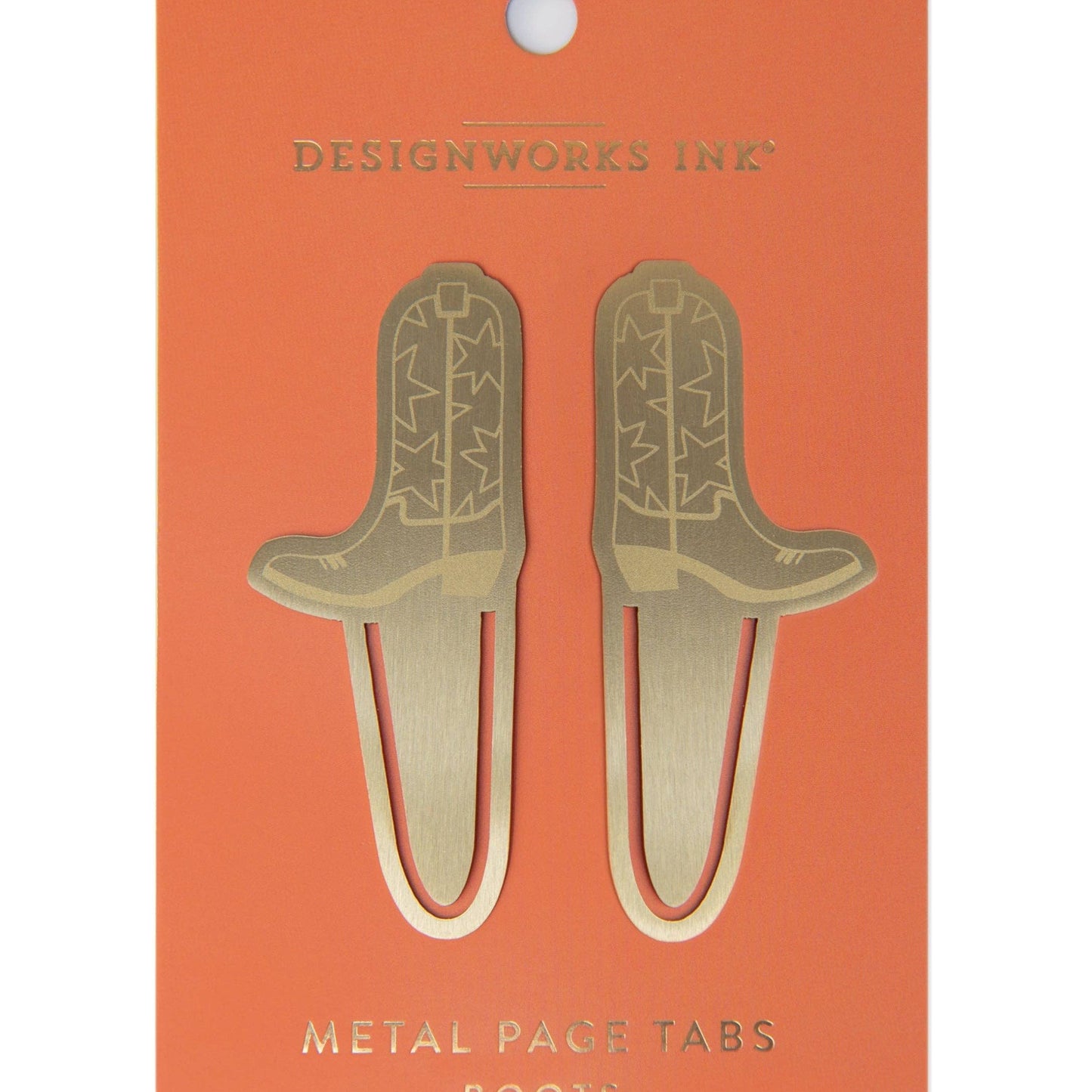 Brass Page Tabs - Boots